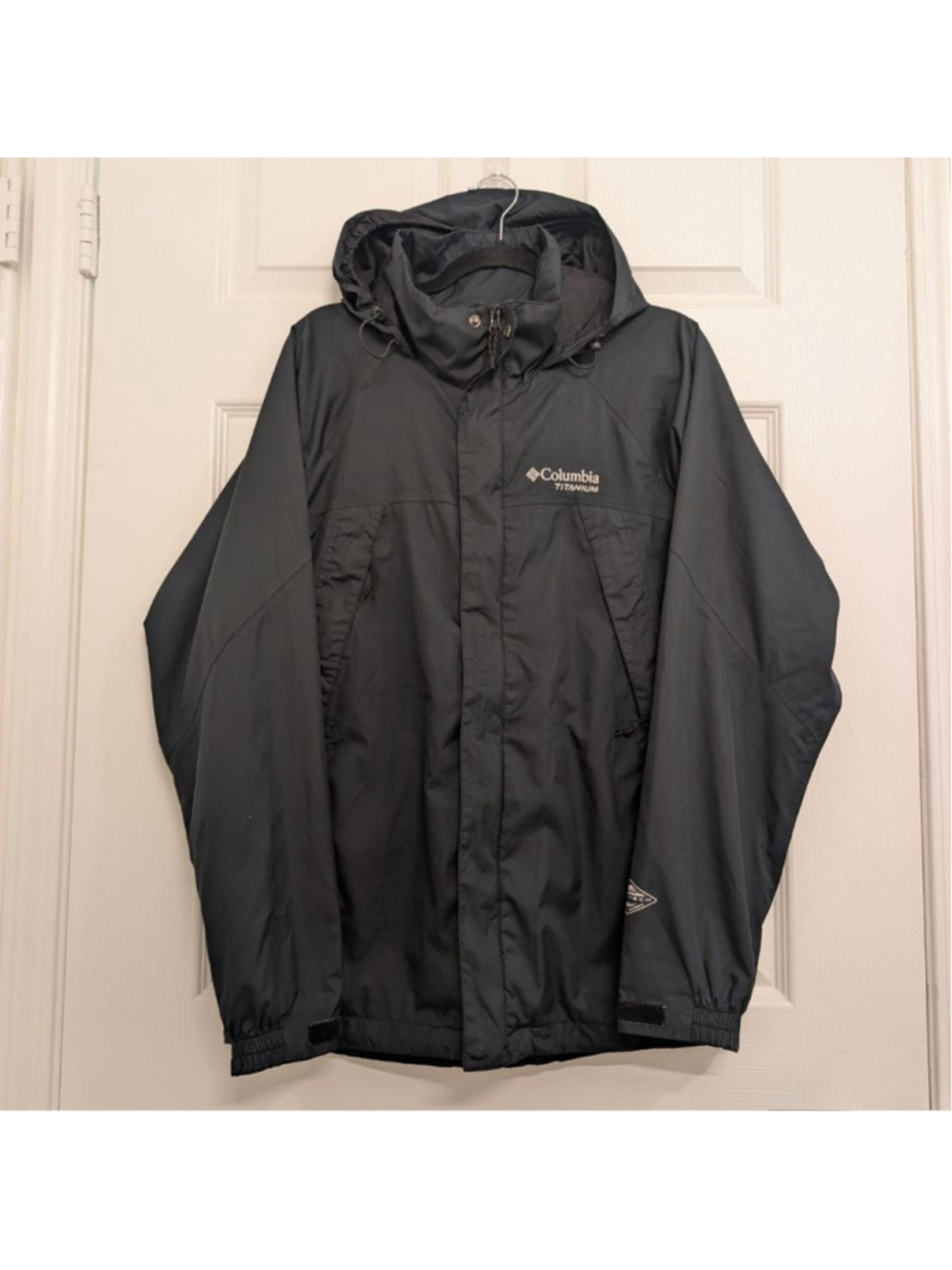 Columbia Titanium Omni-Heat Performance Hooded Jacket M Black Interchangeable